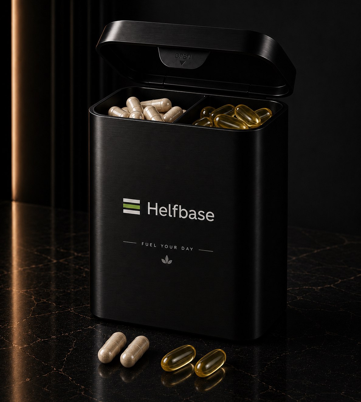 Helfbase kapsulės